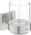 Grohe 41097DC0, GROHE Glas Start Cube Accessories supersteel 41097DC0