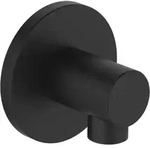 Hansa Wandanschlussbogen Schwarz Matt 5118017333