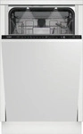 Beko BDIS38040A, Beko vollintegrierter Geschirrsp&uuml;ler 45 cm BDIS38040A 44,8 cm...