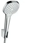 Hansgrohe Croma Select Duschkopf mit Schlauch Wei&szlig;/Chrom 26413400
