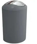 Kleine Wolke Abfalleimer Glossy Anthrazit Kunststoff 5063901858