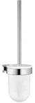 GROHE WC-B&uuml;rste Essentials Cube Chrom Metall, Glas 40513001