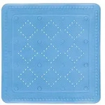 Kleine Wolke rutschfeste Badematte Arosa hellblau Kunststoff 0221720002