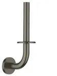 GROHE Toilettenpapierhalter Essentials Geb&uuml;rstetes Hard Graphite Metall G40385AL1