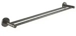 GROHE Handtuchhalter Essentials Geb&uuml;rstetes Hard Graphite Metall G40802AL1
