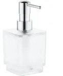 GROHE Seifenspender Selection Cube Chrom Metall, Glas G40805000