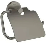 GROHE Toilettenpapierhalter Essentials Geb&uuml;rstetes Hard Graphite Metall G40367AL1