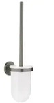 GROHE WC-B&uuml;rste Essentials Geb&uuml;rstetes Hard Graphite Metall, Glas 40374AL1