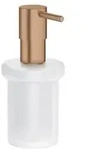 GROHE Seifenspender Essentials Geb&uuml;rstetes Warm Sunset Metall, Glas G40394DL1
