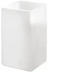 Kleine Wolke Zahnb&uuml;rstenhalter Flash Wei&szlig; Keramik 5045114852