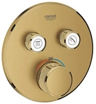 Grohe 29119GN0, Grohe Grohtherm SmartControl Dusch- und Wannenarmatur Geb&uuml;rstetes