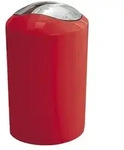 Kleine Wolke Abfalleimer Glossy Rot Kunststoff 5063466858