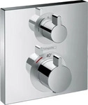 Hansgrohe 15714000, Hansgrohe Ecostat Square Dusch- und Badewannenarmaturen Chrom
