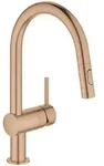 GROHE Minta K&uuml;chenarmatur Geb&uuml;rstetes Warm Sunset 32321DL2