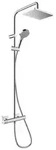 Hansgrohe Vernis Shape Duschsystem mit Thermostatarmatur Chrom 26319000