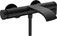 Hansgrohe 75420670, Hansgrohe Vivenis Wannenarmatur Matt Schwarz 75420670 30,6 cm x