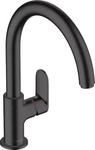 Hansgrohe 71870670, Hansgrohe Vernis Blend M35 K&uuml;chenarmatur Schwarz Matt 71870670