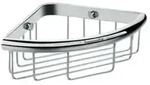 Hansgrohe Eckregal Logis Chrom Messing 41710000
