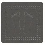 Kleine Wolke Rutschfeste Unterlage Foot schieferfarben Kunststoff 4388905002