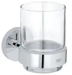 GROHE Glashalter Essentials Chrom Metall, Glas 40447001