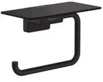 Hansgrohe Toilettenpapierhalter AddStoris Matt Schwarz Metall 41772670