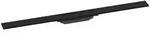 Hansgrohe Duschrinne RainDrain Flex Matt Schwarz Edelstahl 56045670