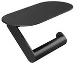 Hansgrohe Toilettenpapierhalter WallStoris Matt Schwarz Kunststoff 27928670