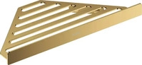 Hansgrohe 41741990, Hansgrohe Eckregal AddStoris Gold-Optik Metall 41741990 30,5 cm x