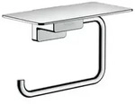 Hansgrohe Toilettenpapierhalter AddStoris Chrom Metall 41772000