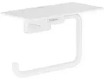 Hansgrohe Toilettenpapierhalter AddStoris Matt Wei&szlig; Metall 41772700