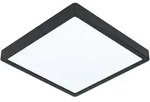 Wandleuchte Eglo Fueva-Z 28,5x2,8 cm Kunststoff schwarz 98854