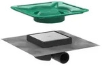 Hansgrohe RainDrain Spot Einlauf 22,6 cm Edelstahl Edelstahl 56112800