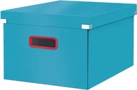 LEITZ Click & Store Cosy Aufbewahrungsbox 18,5 l blau 28,1 x 37,0 x 20,0 cm, 1 St.
