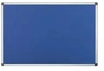 Bi-Office Pinnwand MAYA 120,0 x 90,0 cm Textil blau Bi-Office Pinnwand MAYA 120,0 x 90,0 cm Textil blau