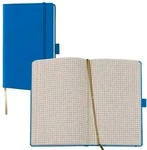 Lediberg Notizbuch Tucson ca. DIN A6 kariert, blau Hardcover 192 Seiten, 1 St.