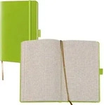 Lediberg Notizbuch Tucson ca. DIN A6 kariert, lemongreen Hardcover 192 Seiten,...