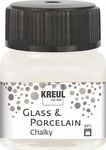 KREUL Chalky Porzellanfarben wei&szlig; 20,0 ml white cotton