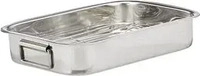 relaxdays Br&auml;ter M silber 33,0 x 23,5 cm 2-tlg., 1 St.