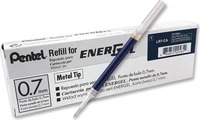 Pentel LR7-CAX, Pentel EnerGel LR7 Gelschreiberminen stahlblau 0,35 mm 12 St.
