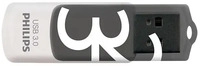 Philips FM32FD00B/00, PHILIPS USB-Stick Vivid 3.0 grau, wei&szlig; 32 GB, 1 St. grau/wei&szlig;