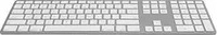 JENIMAGE FK418BTSQ-DE, JENIMAGE Wireless Aluminium Keyboard Tastatur kabellos...