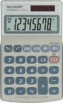 SHARP EL-240SA Taschenrechner lichtgrau