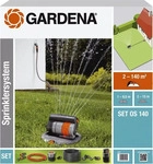 GARDENA Bew&auml;sserungs-Set OS 140 Set Sprinklersystem schwarz