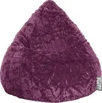 SITTING POINT Beanbag Fluffy L Sitzsack aubergine