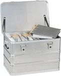 Allit AluPlus Alubox 70,0 l grau 59,5 x 40,0 x 37,5 cm, 1 St.