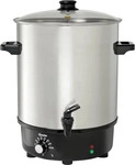 Bartscher Einkochautomat Gl&uuml;hweintopf CNS silber 30,0 l 2000 W