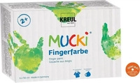 KREUL MUCKI Fingerfarben farbsortiert 6 x 150,0 ml, 6 St. 6 st. farbsortiert