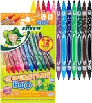 JOLLY 4425-0001, JOLLY SUPERSTARS DUO Filzstifte farbsortiert, 12 St.