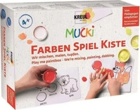KREUL MUCKI Fingerfarben farbsortiert, 1 Set