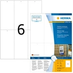 Herma 8047, HERMA H&auml;ngeetiketten wei&szlig; 70,0 x 148,5 mm blanko, 100 Blatt